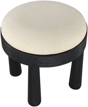 Load image into Gallery viewer, Larea - Upholstered Ottoman - Cream
