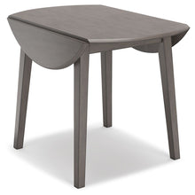 Load image into Gallery viewer, Shullden - Round Drm Drop Leaf Table - Gray
