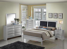 Load image into Gallery viewer, Padded Headboard Design Panel Bed
