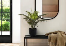 Load image into Gallery viewer, 20" Tall, Artificial Plant, Palm, Indoor, Faux, Fake, Table, Greenery, Potted, Real Touch, Decorative - Green / Black
