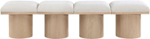 Load image into Gallery viewer, Pavilion - 4 Piece Modular Bench With Natural Base

