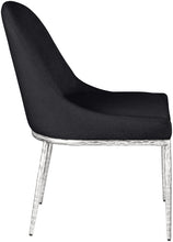 Load image into Gallery viewer, Ferro - Upholstered Dining Side Chair With Brushed Silver Legs
