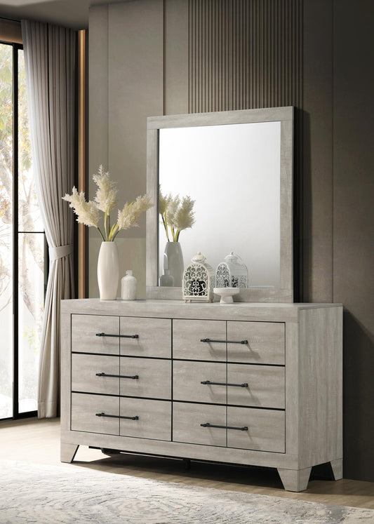 B420 - Dresser - Dusty Gray Oak