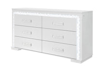 Load image into Gallery viewer, Naomi - Dresser With LED - Silver
