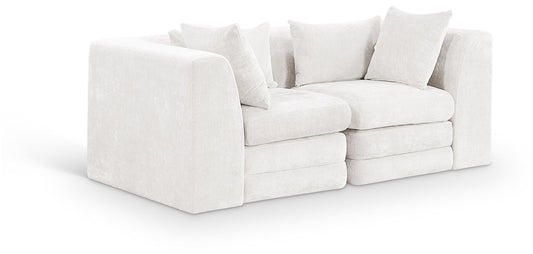Stellar - 2 Piece 76" Upholstered Modular Loveseat
