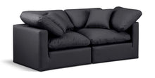 Load image into Gallery viewer, Indulge - Faux Leather 2 Seat Modular Sofa
