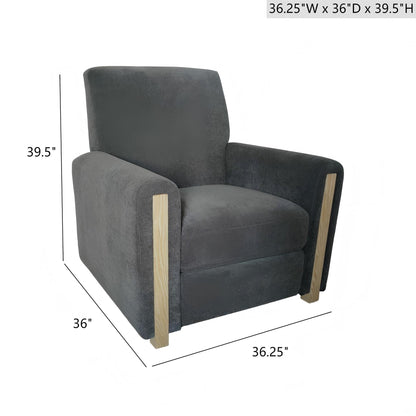 Recliner Chair - Gray - Ego Home Furniture