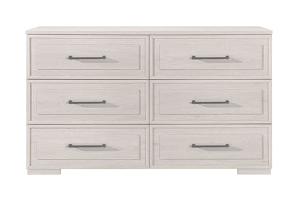Clara - 5 Piece Queen Bedroom Set (Bed, Dresser & Mirror, Nightstand, Chest) - Beige