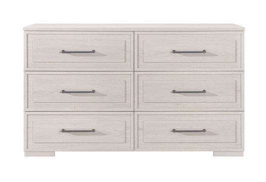 Clara - 5 Piece King Bedroom Set (Bed, Dresser & Mirror, Nightstand, Chest) - Beige