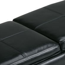 Load image into Gallery viewer, Avalon - Upholstered Storage Ottoman
