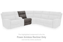 Load image into Gallery viewer, Next-Gen Durapella - Power Armless Recliner With Adj Headrest - Slate
