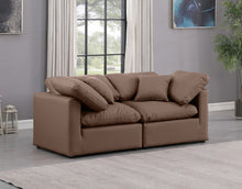 Load image into Gallery viewer, Indulge - Faux Leather 2 Seat Modular Sofa
