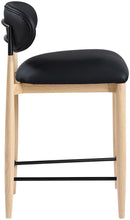 Load image into Gallery viewer, Riccio - Stool - Natural And Black Frame
