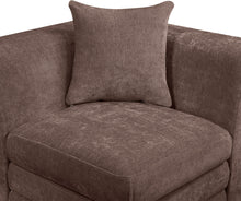 Load image into Gallery viewer, Stellar - Chenille Fabric Upholstered Modular Corner Chair

