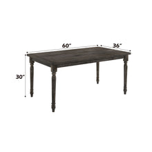 Load image into Gallery viewer, Claudia II - Weathered Dining Table - Gray
