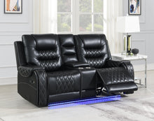 Load image into Gallery viewer, U140 - Motion Loveseat - Black
