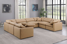 Load image into Gallery viewer, Indulge - Faux Leather 8 Piece Modular Sectional - Tan
