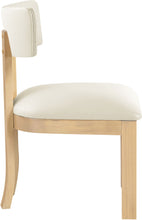 Load image into Gallery viewer, Lavrin - Vegan Leather Dining Side Chair (Set of 2) - Natural Base
