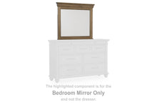 Load image into Gallery viewer, Karallin - Bedroom Mirror - Medium Brown
