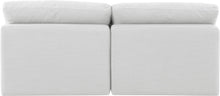 Load image into Gallery viewer, Indulge - Linen 2 Piece Modular Armless Sofa - White
