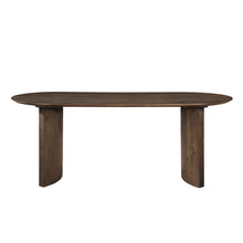 Load image into Gallery viewer, Kody - Oval Dining Table - Dark Walnut
