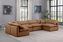 Load image into Gallery viewer, Indulge - Faux Leather 6 Piece Modular U-Shaped Sectional
