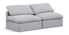Load image into Gallery viewer, Indulge - Linen 2 Seat Modular Armless Sofa
