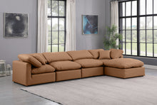 Load image into Gallery viewer, Indulge - Faux Leather 5 Piece Modular Sectional With Chaise
