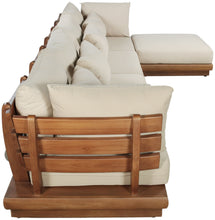 Load image into Gallery viewer, Mirella - 5 Piece Water Resistant Fabric Upholstered Outdoor Patio Modular Sectional
