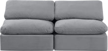 Load image into Gallery viewer, Indulge - Velvet 2 Seat Modular Armless Sofa
