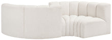 Load image into Gallery viewer, Arc - Boucle Fabric 4 Piece Curved Modular Sofa
