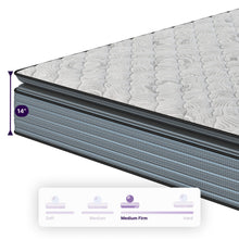 Load image into Gallery viewer, Isabella - 14" Hybrid Pillow Top Mattress
