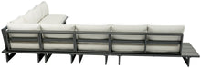 Load image into Gallery viewer, Maldives - 6 Piece Water Resistant Outdoor Patio Modular Sectional With Gray Base
