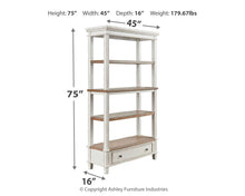 Load image into Gallery viewer, Realyn - Bookcase - Brown / White
