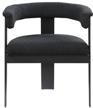 Load image into Gallery viewer, Romeo - Boucle Dining Chair With Black Base (Set of 2)
