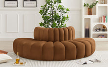 Load image into Gallery viewer, Arc - Velvet 4 Piece Modular Sofa - Saddle
