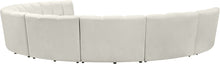 Load image into Gallery viewer, Infinity - 8 Piece Velvet Modular Sectional
