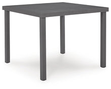 Load image into Gallery viewer, Rocky Creek - Square Dining Table With Umbrella Option - Gray
