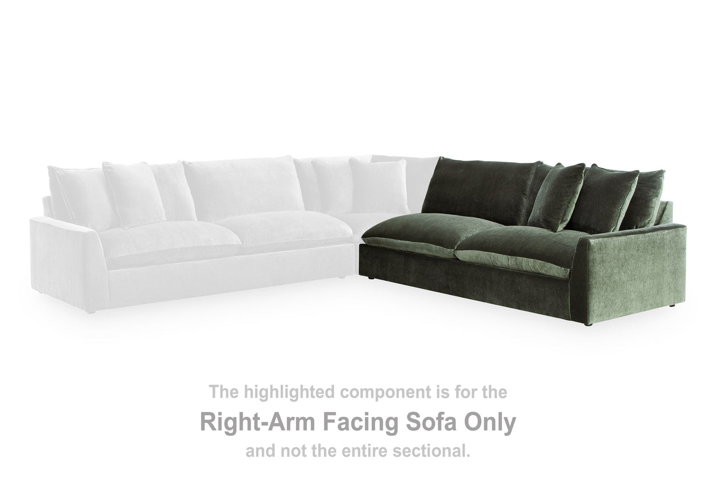 Carriage View - RAF Sofa - Jade