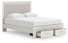 Load image into Gallery viewer, Zuraleus - Upholstered Panel Platform Storage Bed
