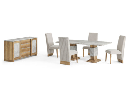 D12DT - Dining Table Base - Natural