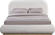 Load image into Gallery viewer, Vaughn - Linen Bed With Natural Base
