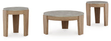 Load image into Gallery viewer, Guystone - Occasional Table Set (Set of 3) - Light Brown
