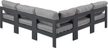 Load image into Gallery viewer, Nizuc - Outdoor Patio 5 Piece Modular Sectional With Gray Frame

