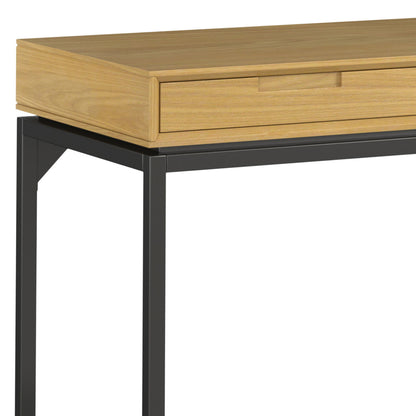 Banting - Wide Desk - Oak Veneer