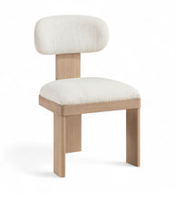 Load image into Gallery viewer, Timbra - Linen Textured Fabric Upholstered Dining Chair (Set of 2) - Natural Base
