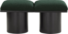 Load image into Gallery viewer, Pavilion - 2 Piece Modular Bench With Black Base
