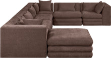 Load image into Gallery viewer, Stellar - 7 Piece Chenille Fabric Upholstered Modular Sectional
