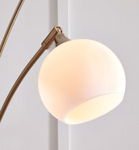 Load image into Gallery viewer, Taliya - Metal Arc Lamp  - Champagne / White
