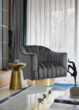 Load image into Gallery viewer, Farrah - Accent Chair with Gold Base
